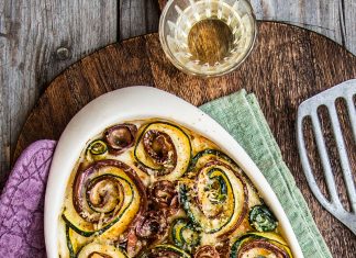 Involtini di zucchine, melanzane e provolone