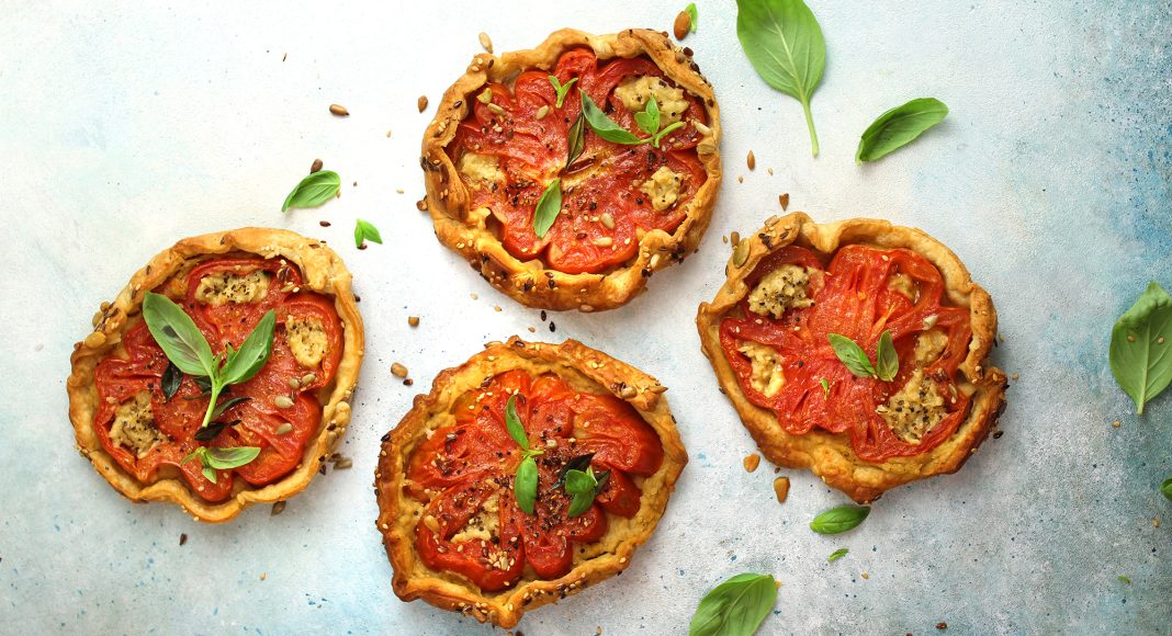 Pomodori cuore di bue tarts