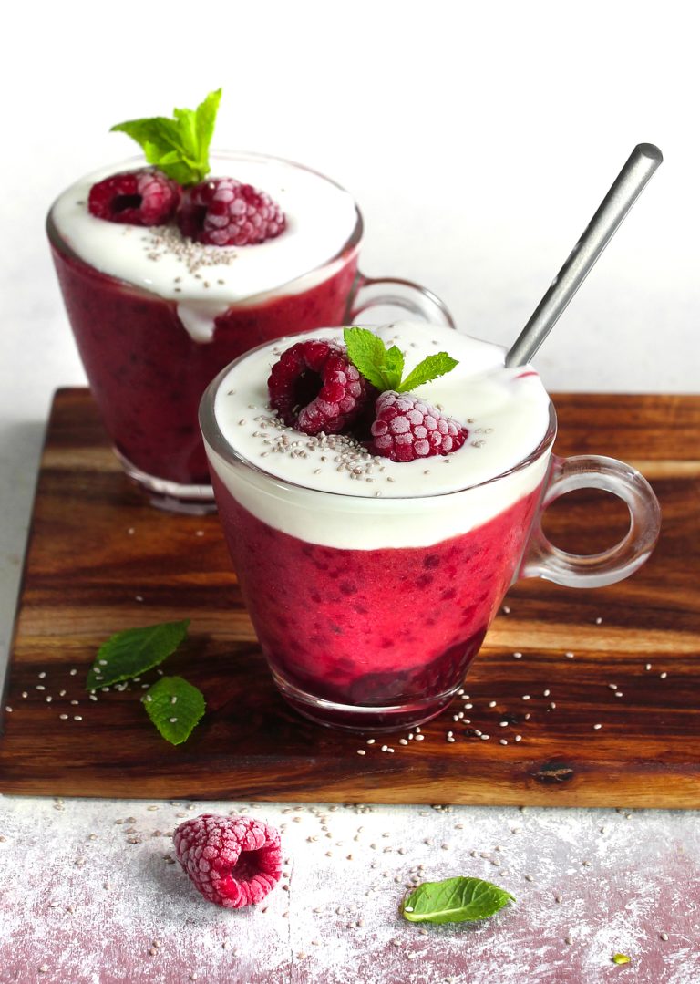 sorbetto-light-lamponi Sorbetto light di lamponi a strati