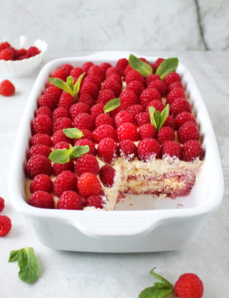 Tiramisù ai lamponi