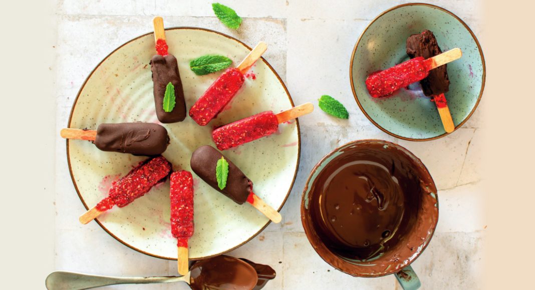 Ciocco-chia ai lamponi