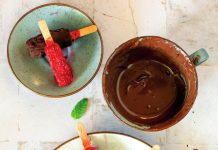 Ciocco-chia ai lamponi