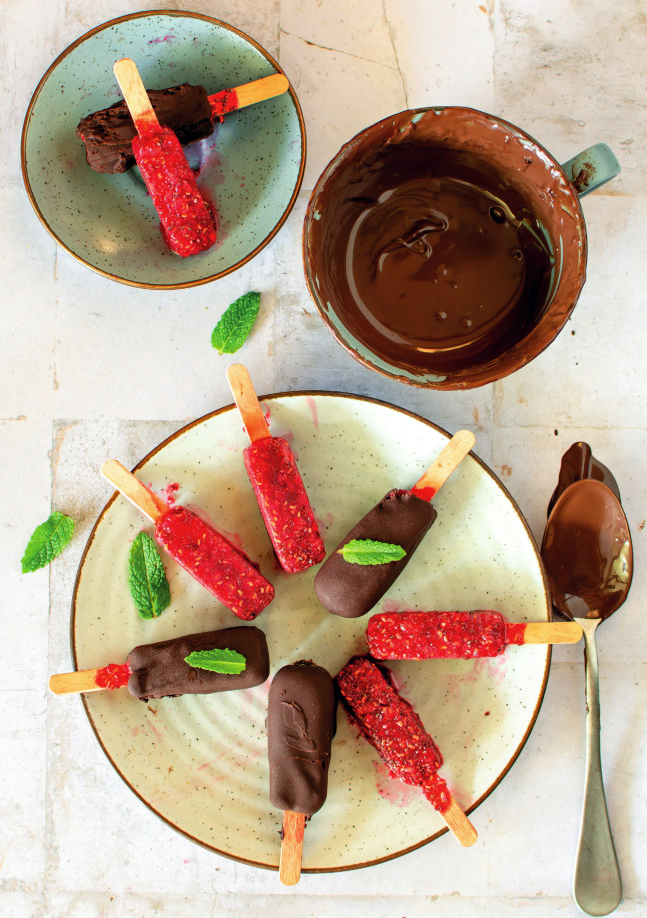 cioccolato-chia-lamponi Ciocco-chia ai lamponi