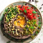 Ciambella di cuscus ai 4 ortaggi con salsa gialla