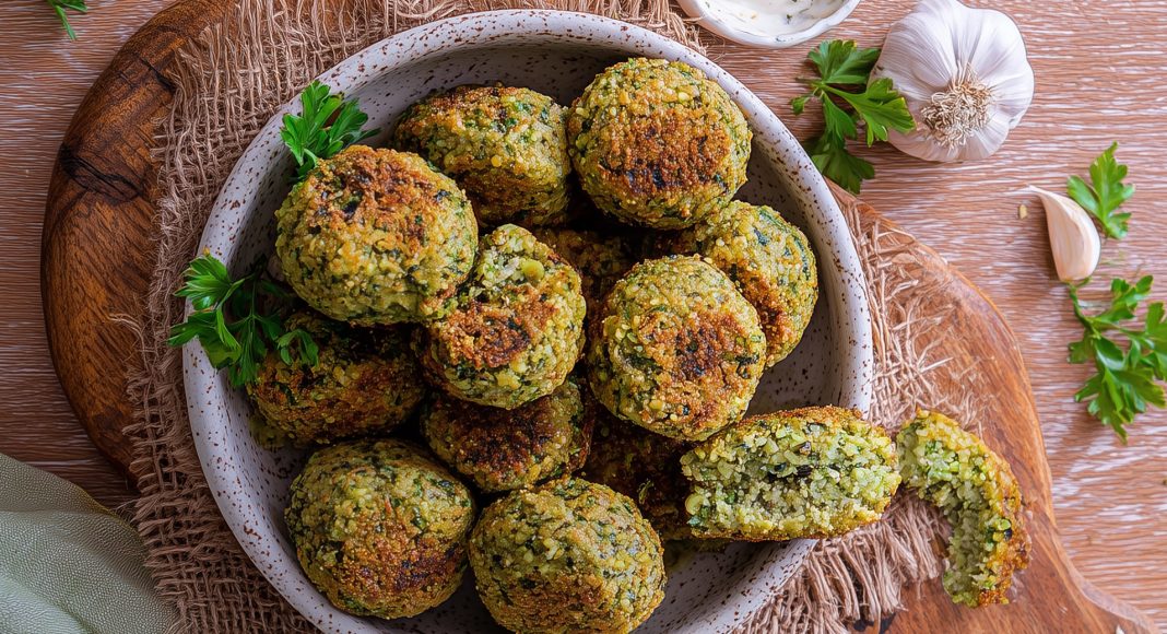 Falafel di ceci alle erbette