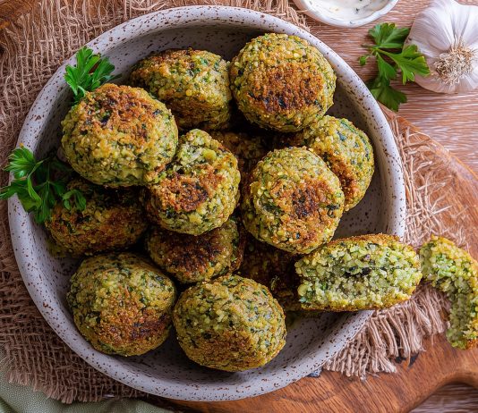 Falafel di ceci alle erbette
