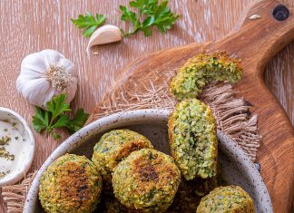 Falafel di ceci alle erbette