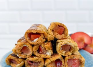 French toast rolls alle prugne