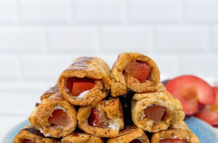 French toast rolls alle prugne