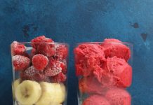 Nana ice cream lamponi e banana