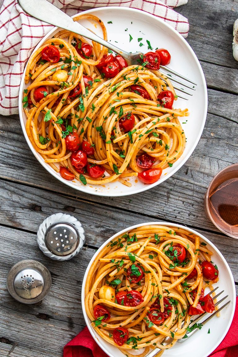 Spaghetti alle vongole fujute