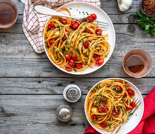 Spaghetti alle vongole fujute