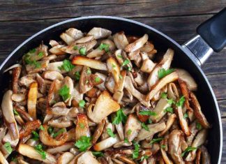 Funghi trifolati al prezzemolo