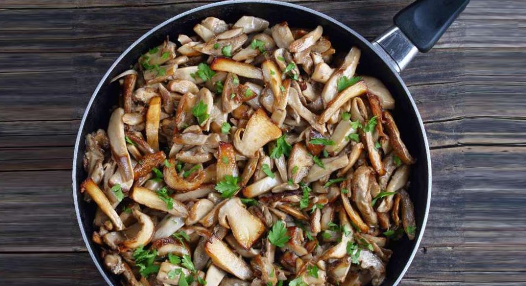 Funghi trifolati al prezzemolo