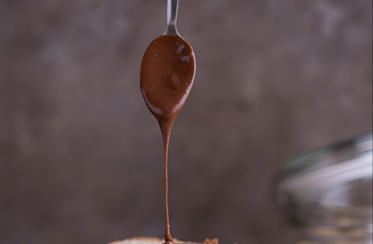 Crema spalmabile ceci, nocciole e cacao