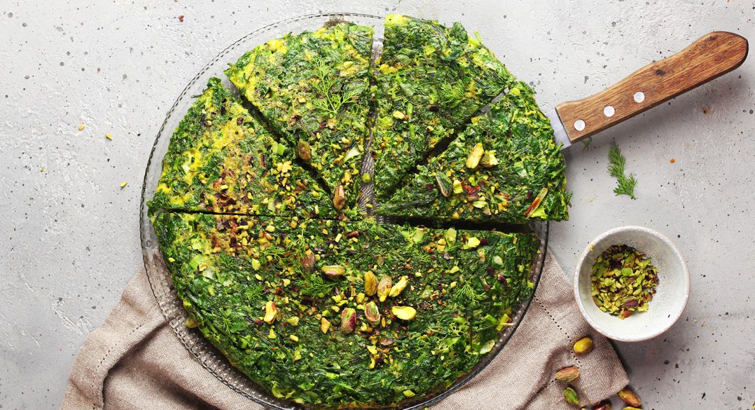 Frittata persiana alle erbe