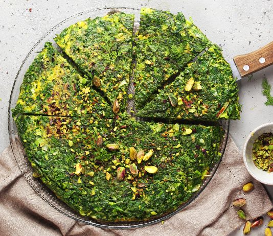 Frittata persiana alle erbe