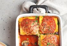Lasagne di polenta e funghi