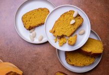 Plumcake zucca e mandorle senza latte