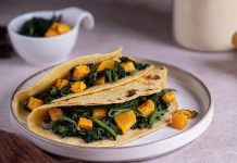 Crepe di ceci alle verdure