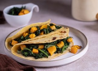 Crepe di ceci alle verdure