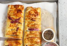 Strudel radicchio e gorgonzola