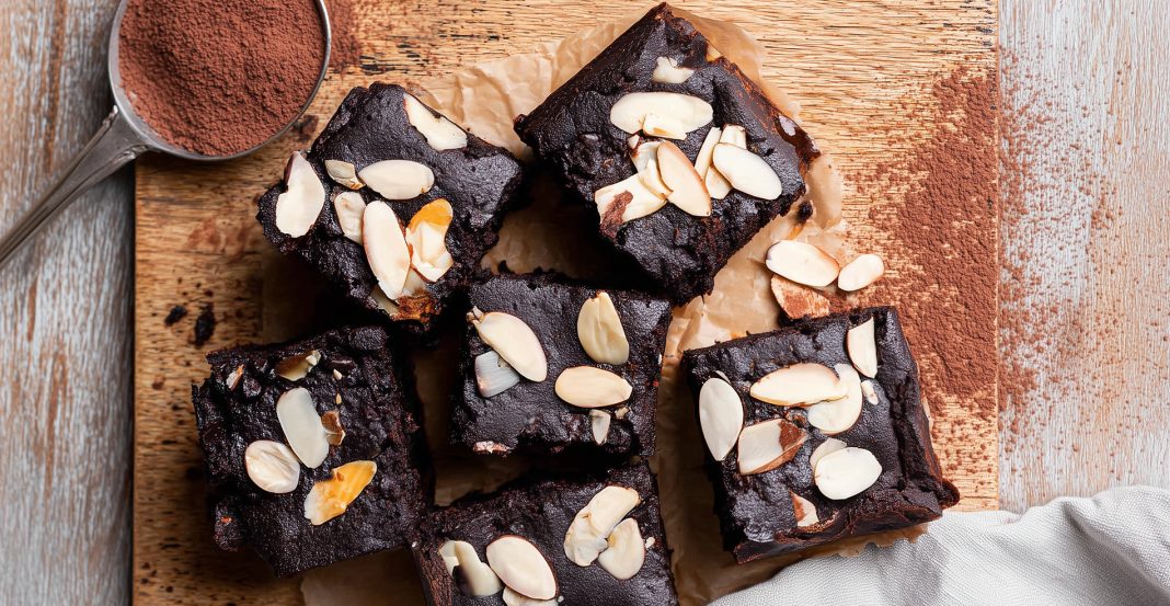 Brownies veg di fagioli e cioccolato