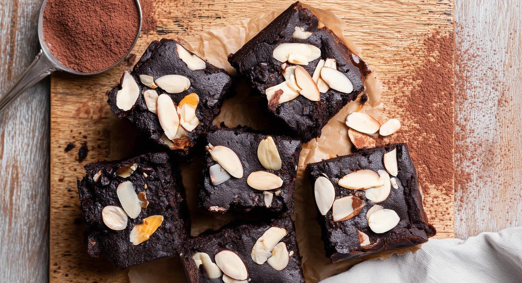 Brownies veg di fagioli e cioccolato