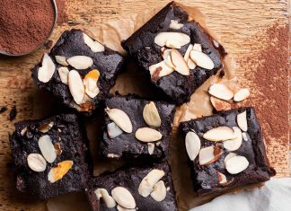 Brownies veg di fagioli e cioccolato
