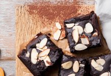 Brownies veg di fagioli e cioccolato