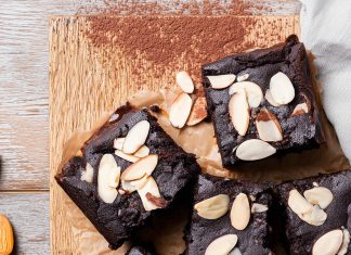Brownies veg di fagioli e cioccolato