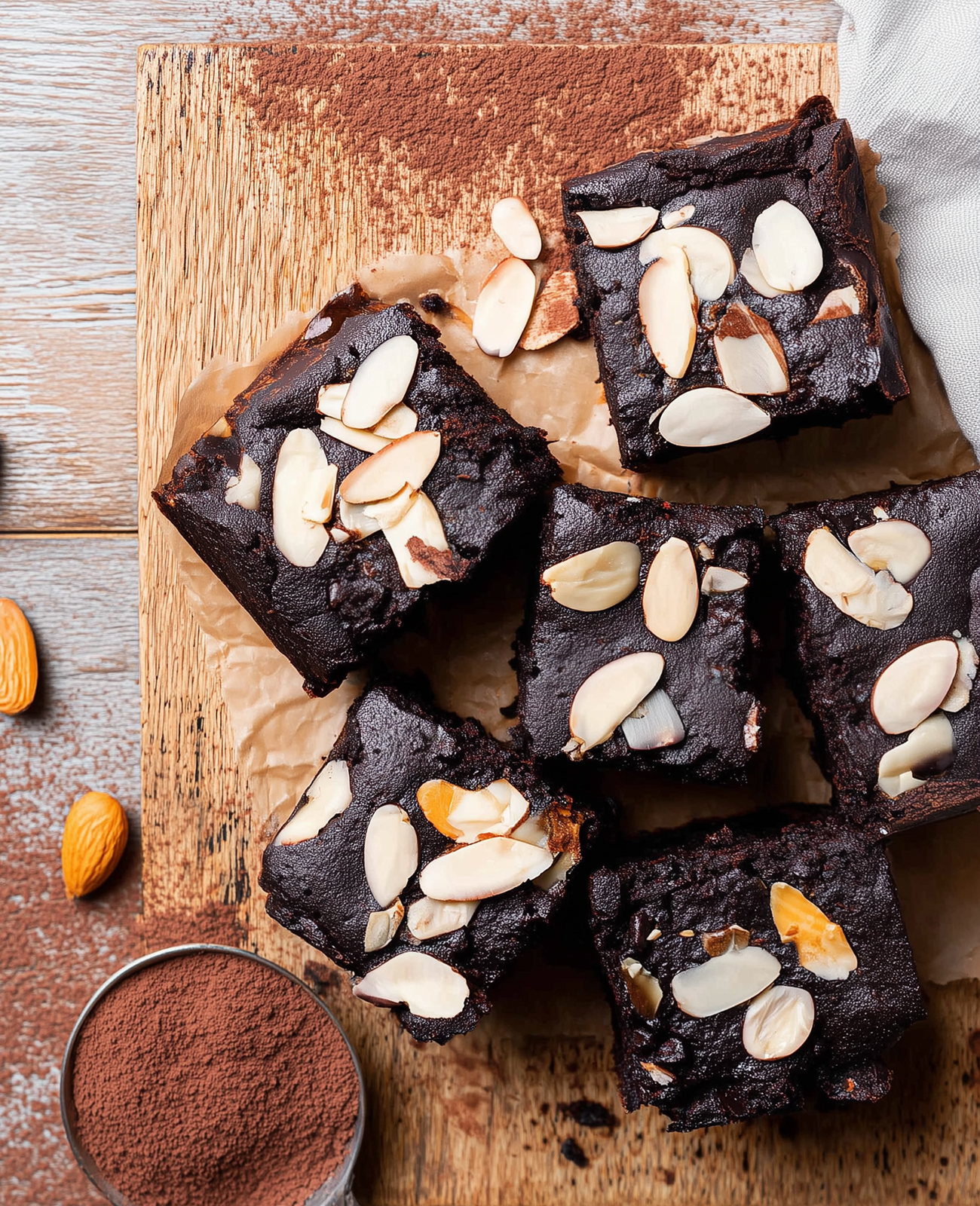 Brownies veg di fagioli e cioccolato