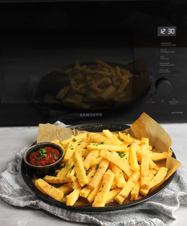 chips-polenta-samsung Chips di polenta con AirFry