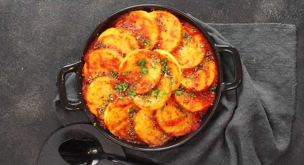 Gnocchi di polenta alla romana in salsa al pomodoro