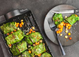 Involtini di bietole alle patate dolci