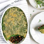 Sformato di lenticchie, patate e cavolo nero