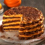 Tiramisù tondo alla zucca