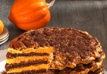 Tiramisù tondo alla zucca