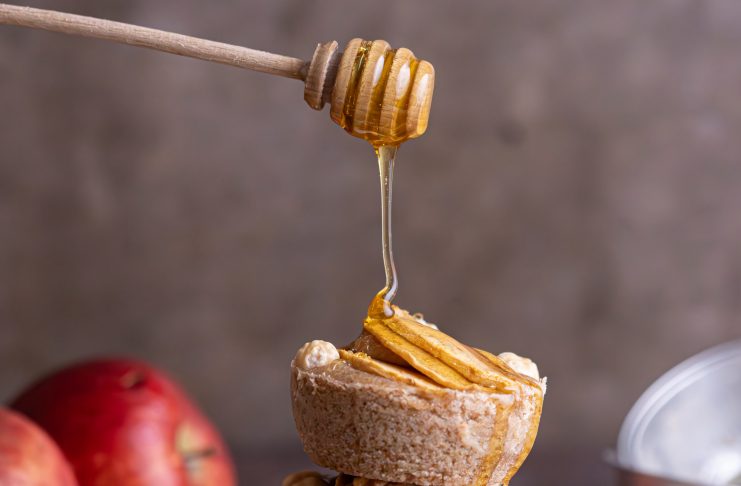 Muffin vegan mele e nocciole