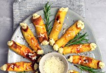 Cannoli di patate alla crema di formaggi