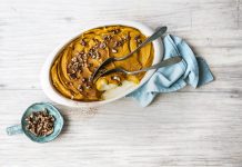 dessert alla zucca e cioccolato bianco