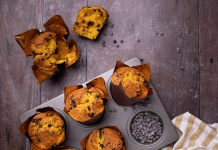 Muffin ai cachi senza burro