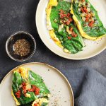 Omelette ricoperte alle bietole