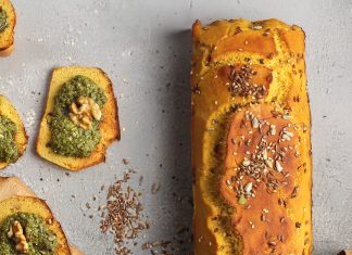 Pane di ceci ai semi