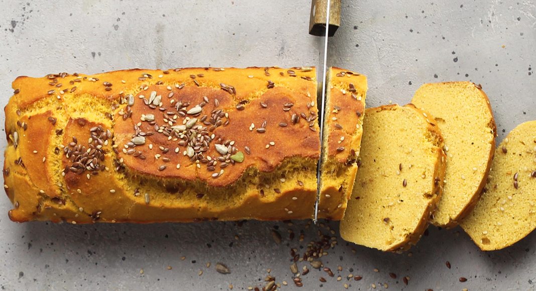 Pane di ceci ai semi