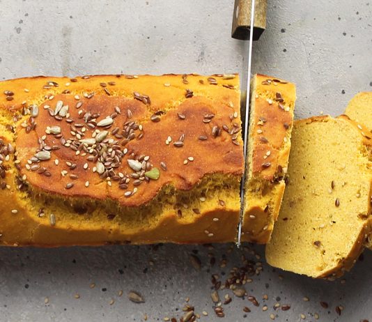 Pane di ceci ai semi