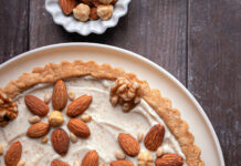 Crostata di ricotta e mandorle senza burro