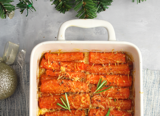 Carote arrosto al parmigiano