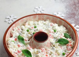 Insalata russa light allo yogurt Insalata russa light allo yogurt