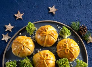 Mini wellington vegetariani